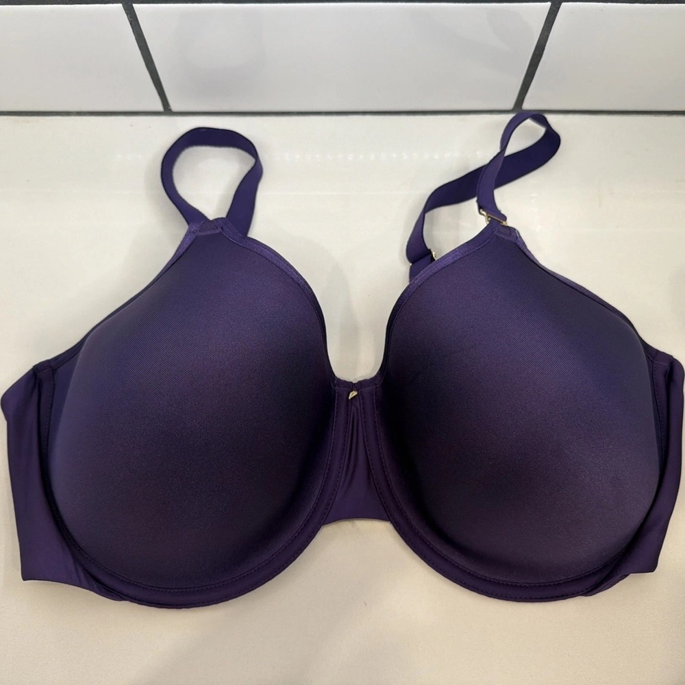 Wacoal 853393 Simply Done Underwire‎ Convertible T-Shirt Bra Mulberry 42DDD NEW!